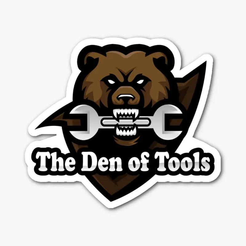 Den of Tools Die Cut Sticker